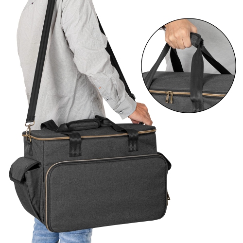 Trunab Gaming Console Travel Bag Compatible with PS5/PS4/Xbox One, Shoulder Storage Bag for Playstation 4/5, Carrying Case w