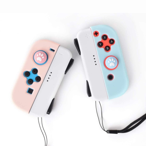 LightPro Switch Thumb Grips Cap Joystick Caps for Nintendo Switch Joy-Con and Nintendo Switch Lite Controller, Cute Cat Paw