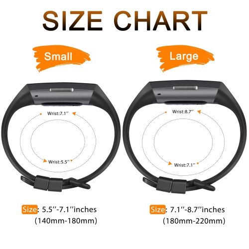 Vancle Bands Compatible with Fitbit Charge 4 Bands & Fitbit Charge 3 Bands, Soft Silicone Breathable Sport Band Replacement