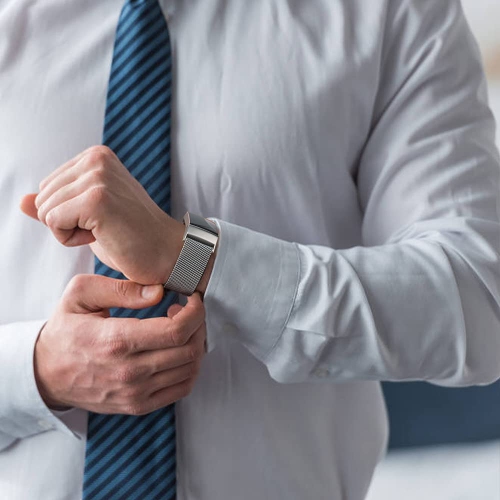 Amzpas Metal Band Compatible with Fitbit Charge 4 Bands, Fitbit Charge 3 / Fitbit Charge 3 SE Bands, Adjustable Stainless Me