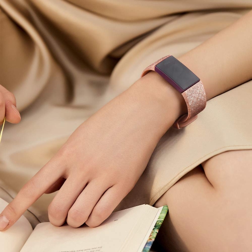 5 Pack Vancle Bands Compatible with Fitbit Charge 4 Bands / Charge 3 / Charge 3 SE Bands, Classic Soft Replacement Wristband