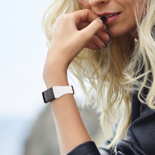 Vancle Slim Bands Compatible with Fitbit Charge 4 / Charge 3 / Charge 3 SE Bands, Classic Soft Replacement Wristband Sport S