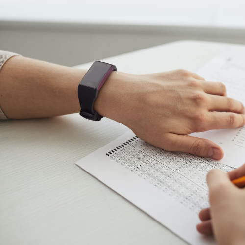 Vancle Slim Bands Compatible with Fitbit Charge 4 / Charge 3 / Charge 3 SE Bands, Classic Soft Replacement Wristband Sport S