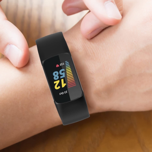 Ownzone – Paquet de 3 bracelets en silicone compatibles avec les bracelets charge 5 pour femmes, bracelet sport ajustable en silicone souple Repl