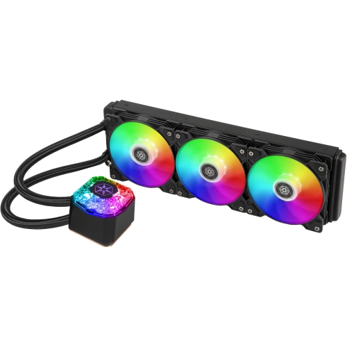SilverStone Technology IceGem 360, 360mm All-in-one Liquid Cooler for AM5 & Threadripper TR5 / SP6, SST-IG360-ARGB