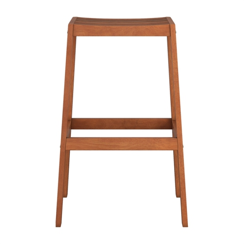 CorLiving Miramar Natural Hard Wood Outdoor Bar Stool