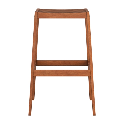 CorLiving Miramar Natural Hard Wood Outdoor Bar Stool