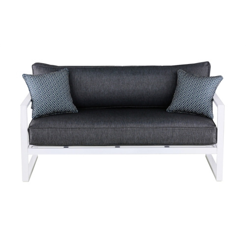 Elle Decor Paloma Patio Sofa in White