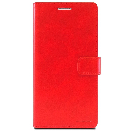 TopSave Goospery Bluemoon Card Slot w/Magnetic Clip Leather Folio Wallet Flip for LG G4, Rouge