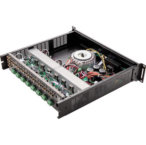 Amplificateur de puissance multipièce à 12 canaux et 6 zones OSD MX1280