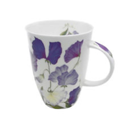 Ensemble de 2 tasses en forme de Louise - pois doux