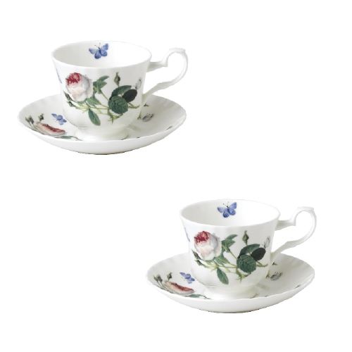 Teacup and Saucer Set of 2 - Palace Garden