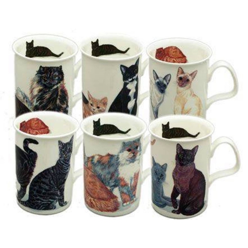 Lancaster Mug - Cats Galore Set of 6