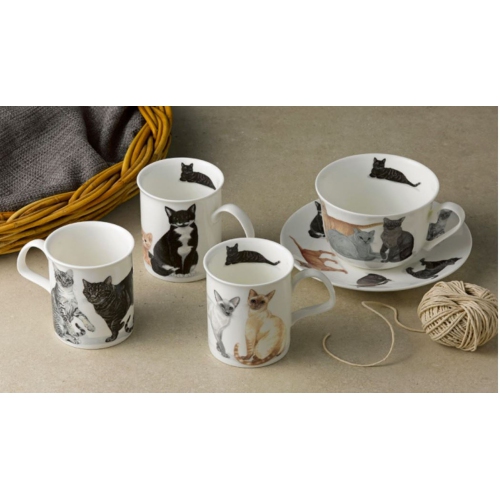 Lancaster Mug - Cats Galore Set of 6