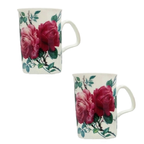 Lancaster Mug - English Rose Set of 2
