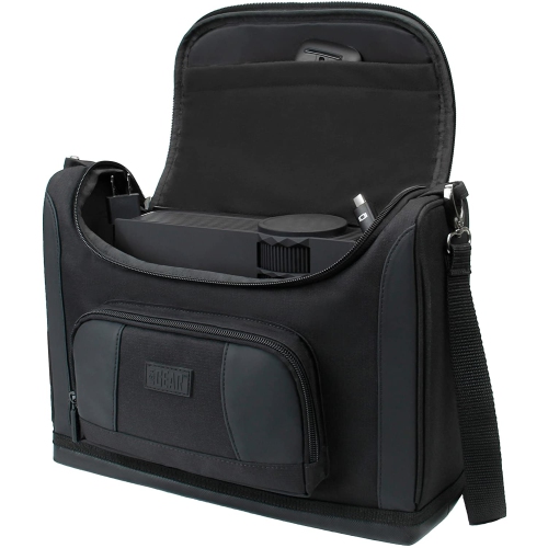 USA Gear Mini projecteur S7 Pro Portable Sac de transport avec rangement pour accessoires Compatible avec les petits projecteurs LED de Vankyo, DR.