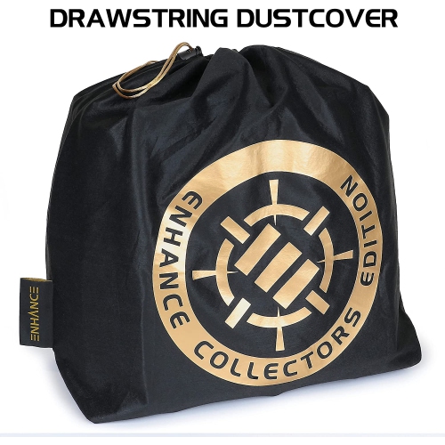 ENHANCE Collector's Edition RPG Adventurer's DND Bag – Sac de voyage extérieur avec coffre miniature de table, support de tapis, poches pour dés,