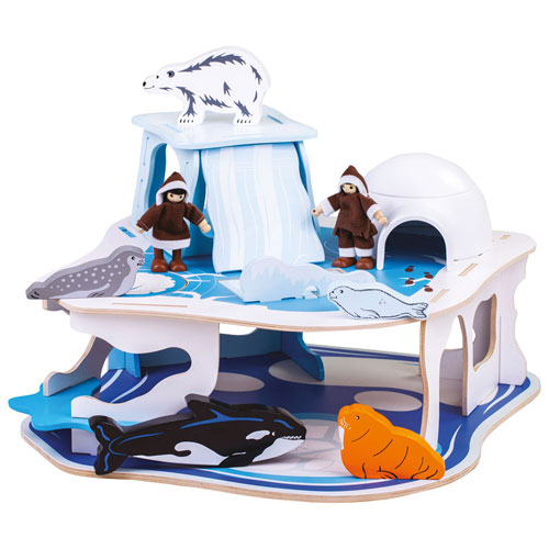 Ensemble de jeu Glacier polaire de Bigjigs Toys