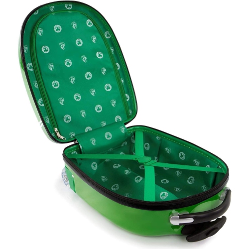 Bagage de cabine rigide à roulettes Boston Celtics de NBA Basketball pour garçon - valise de 18 po