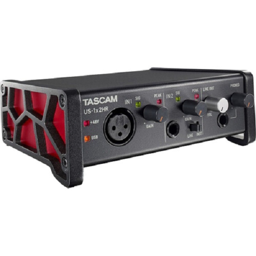 Tascam US-1x2HR Desktop 2x2 USB Type-C Audio Interface - Brand New