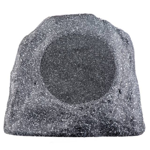 OSD Audio 8" 200W Outdoor Weather-Resistant High Performance Rock Speaker Pair Granite Grey - RX805