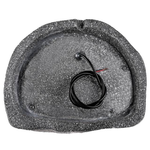 OSD Audio 8" 200W Outdoor Weather-Resistant High Performance Rock Speaker Pair Granite Grey - RX805