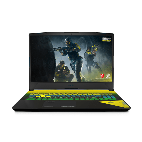MSI Crosshair 15 R6E 15.6" QHD Gaming Laptop RAINBOW 6 - Intel Core i7-12700H, 16GB RAM, 1TB SSD, RTX3070, Win 11