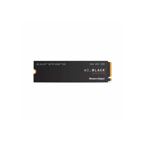 WD  Sn770 500GB PCie Gen 3 Nvme Internal Solid State Drive - (S500G3X0E) In Black 
