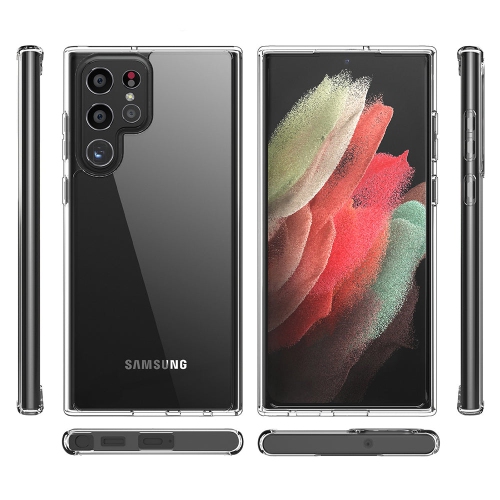 PANDACO Clear Case for Samsung Galaxy S22 Ultra