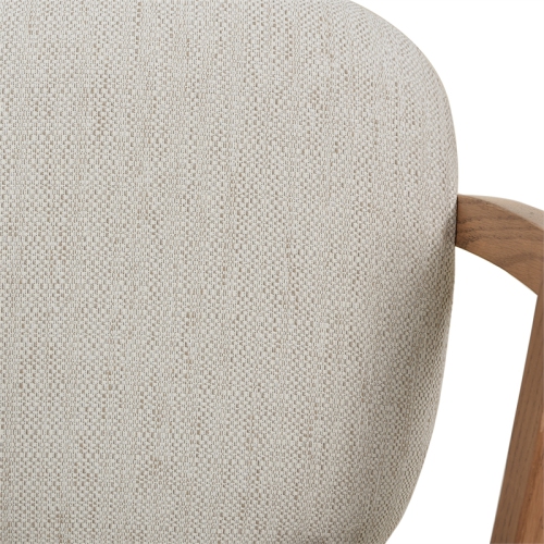 Jennifer Taylor Home Williams 31" Swivel Bar Stool with Armrests White Pepper