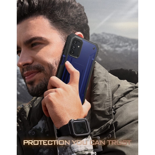 Poetic Revolution Series Case for Samsung Galaxy A13 5G, Full-Body Rugged Dual-Layer Shockproof Protective Cover with Kickst