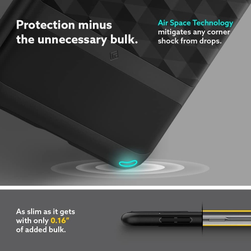 Caseology Parallax Lite Compatible with Samsung Galaxy A13 5G Case - Matte Black