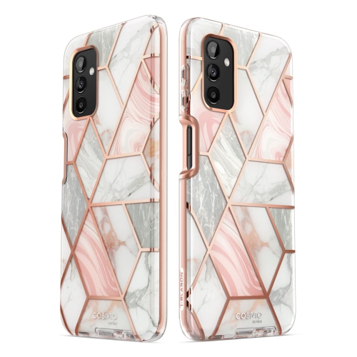 i-Blason Cosmo Case for Samsung Galaxy A13 5G, Slim Full-Body Stylish Protective Case with Built-in Screen Protector (Marble