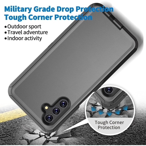 Anloes Defender Case for Samsung Galaxy A13 5G, Galaxy A13 5G Phone Case Heavy Duty Shockproof Dustproof 3 in 1 Rugged Prote