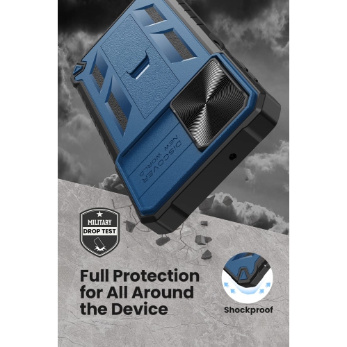 Pour l’étui du Galaxy A13 5G de Samsung : Protection de qualité militaire, coque antichoc robuste en TPUR, protection résistante aux chutes,