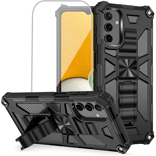 HLD  for Samsung Galaxy A13 5G Case With Screen Protector Samsung A13 5G Phone Case Heavy Duty Dual Layer Silicone Tpu Hard Shell