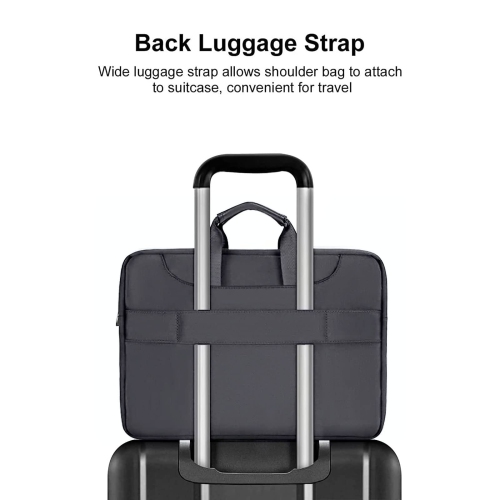 MOSISO 360 Protective Laptop Shoulder Bag Compatible with MacBook Air/Pro, 13-13.3 inch Notebook, Compatible with MacBook Pr