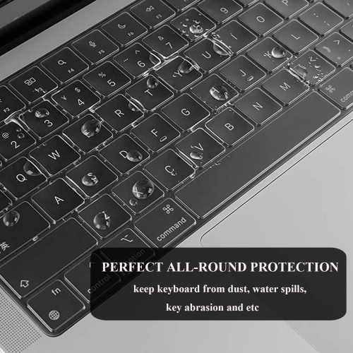 EooCoo Compatible for Newest MacBook Pro 14 Inch Case 2021 A2442 M1 Pro M1 Max Chip, Hard Case with Keyboard Cover, Screen P