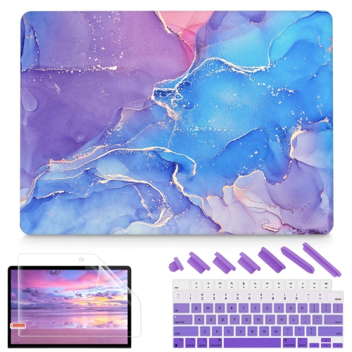 HLD  May Chen for Newest Macbook Pro 14 Inch Case Cover 2021 Release, Crystal Hard Shell Case Cover With Keyboard Cover for Macbo