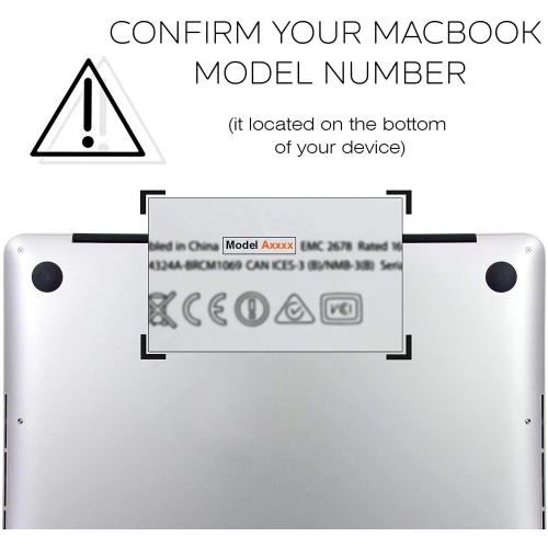 MonsDirect Compatible with MacBook Air 13 inch Case 2021 2020 2019 2018 m1 A2337 A2179 A1932 with Touch ID, Slim Hard Plasti