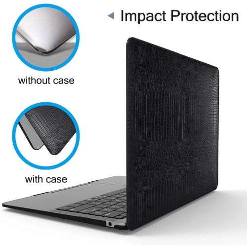MonsDirect Compatible with MacBook Air 13 inch Case 2021 2020 2019 2018 m1 A2337 A2179 A1932 with Touch ID, Slim Hard Plasti