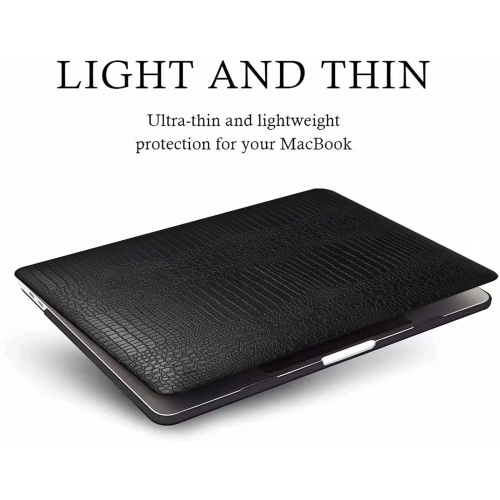 MonsDirect Compatible with MacBook Air 13 inch Case 2021 2020 2019 2018 m1 A2337 A2179 A1932 with Touch ID, Slim Hard Plasti