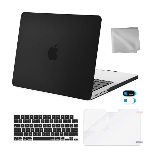 MOSISO Compatible with MacBook Pro 14 inch Case 2021 2022 Release A2442 with M1 Pro/Max Chip Touch ID,Plastic Hard Shell Cas