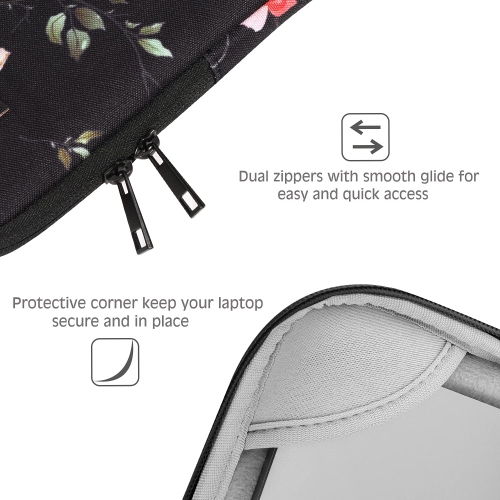 MoKo 13-13.3 Inch Laptop Sleeve Case Fit with Macbook Pro M1 Pro/M1 Max 14.2 2021/Pro 13",Galaxy Tab S8 Ultra 14.6", HP Dell