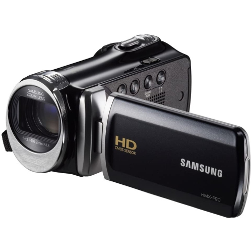Samsung F90 Black Camcorder with 2.7" LCD Screen/HD Video Discontinued (Renewed)