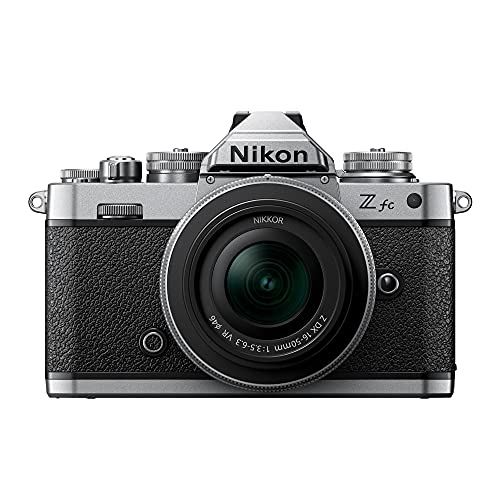 Refurbished (Good) - Nikon Z fc DX-Format Mirrorless Camera Body w/NIKKOR Z DX 16-50mm f/3.5-6.3 VR - Silver