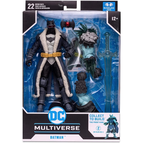 DC Multiverse Comic 7 Inch Action Figure Endless Winter BAF Frost King - Batman