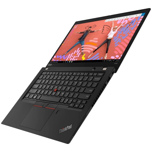 Lenovo ThinkPad X390 13.3" Laptop - Intel Core i5-8365U - 8GB RAM - 256GB SSD - Windows 10 Pro - Black - English by LENOVO - Refurbished condition - Image 4