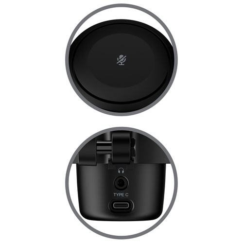 HyperX DuoCast USB Microphone - Black