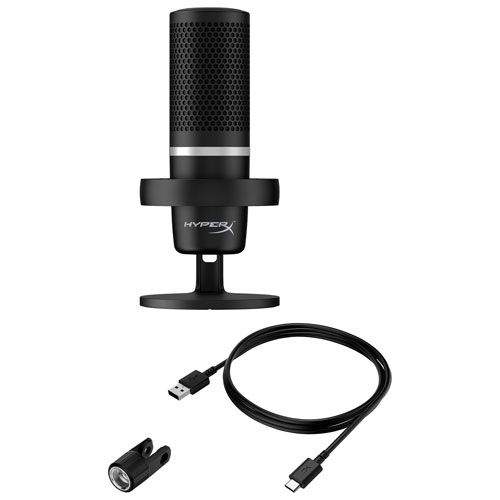 HyperX DuoCast USB Microphone - Black